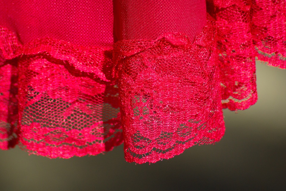 pink cloth